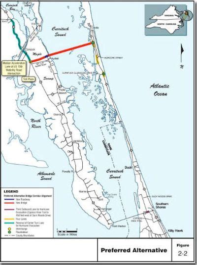 Currituck County Map Detailed