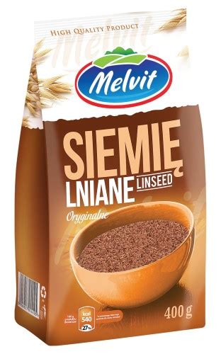 Siemie Lniane 400g Melvit Food Plus Online Shop Polski Sklep Online