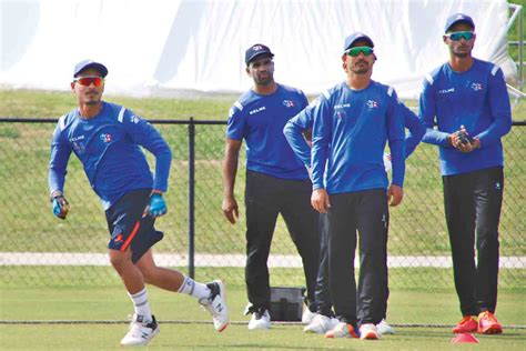 Nepali cricket team stare at a busy schedule