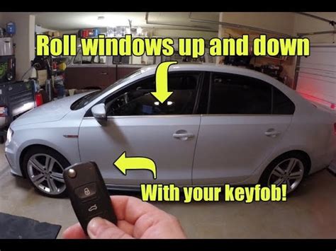 How To Roll Down Windows With Key Fob Ford Master The Remote Control