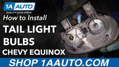 Replacing Chevy Equinox Turn Signal Bulb