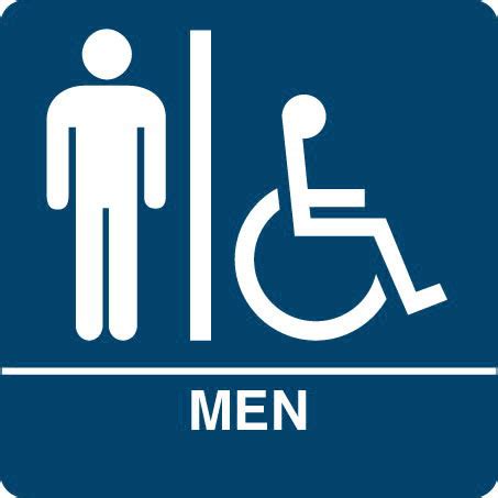 Men Room Sign Bathroom Clip Art Library