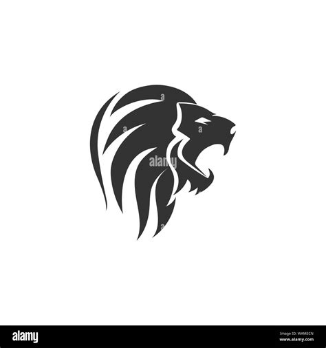 Lion logo vector template Vector Stock Vector Image & Art - Alamy