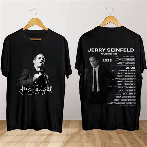 Jerry Seinfeld World Tour 2023 2024 Shirt, Jerry Seinfeld Concert Shirt, Tour 2024 Shirt, Jerry ...