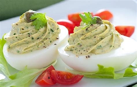 Oeufs Farcis Au Thon Cuisine Marocaine