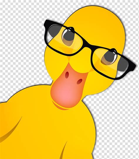 Rubber Duck With Sunglasses Clip Art