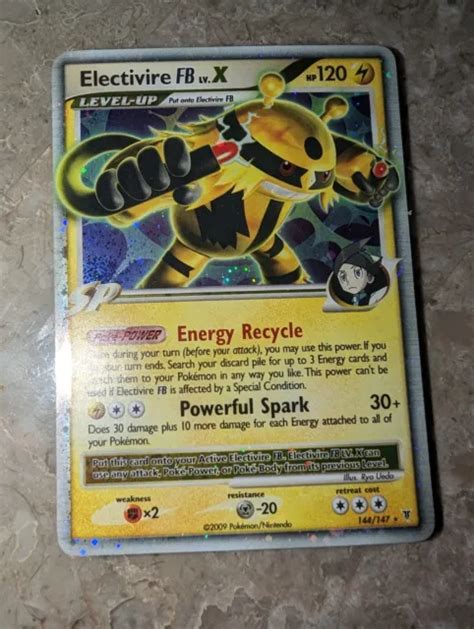 POKEMON TCG SUPREME Victors Electivire FB LV X 144 147 Holo Selten MP