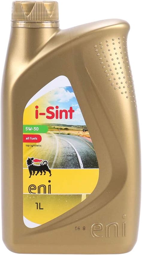 Olio Lubrificante Eni I Sint 5w 30 Amazon It Auto E Moto