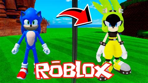 Como Transformarse En Surge The Tenrec La Pelicula En Roblox Sonic 2 La Pelicula En Roblox