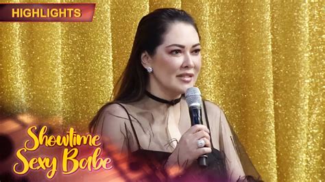 Ruffa Reveals That Ogie Talks To Kelsey Backstage Showtime Sexy Babe YouTube