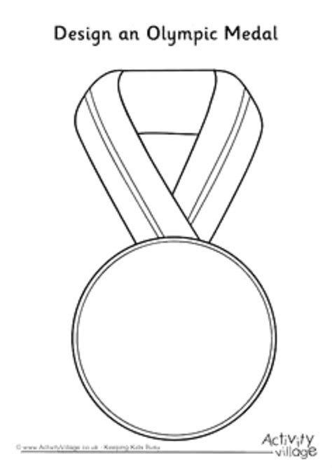 Olympic Medal Printable Template Printable Word Searches