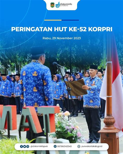 Peringatan Hut Ke Korpri Data Kabupaten Purwakarta