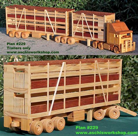 Wood Livestock Trucks