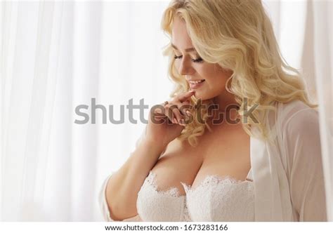 Plus Size Lingerie Model Images Stock Photos Vectors Shutterstock