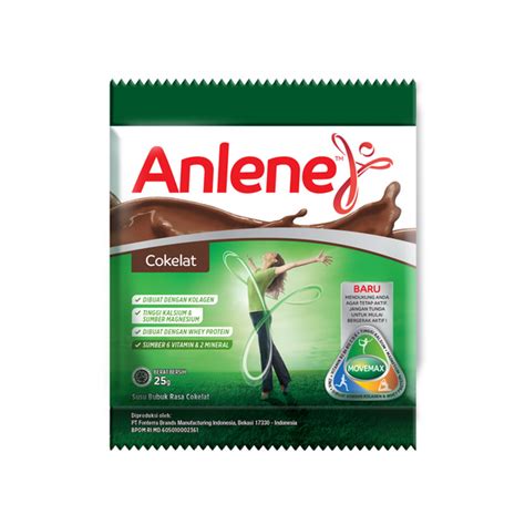 Anlene Actifit Cokelat Sachet Gr Indonesia Distribution Hub