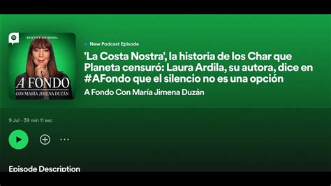 La Costa Nostra la historia de los Char que Planeta censuró Laura