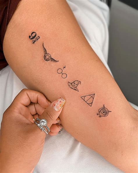 Small Harry Potter Tattoos