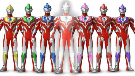 ウルトラマンギンガ ソフビ人形7体セットを創ってみた Spark Dolls Sp Ultraman Ginga Seven Colors