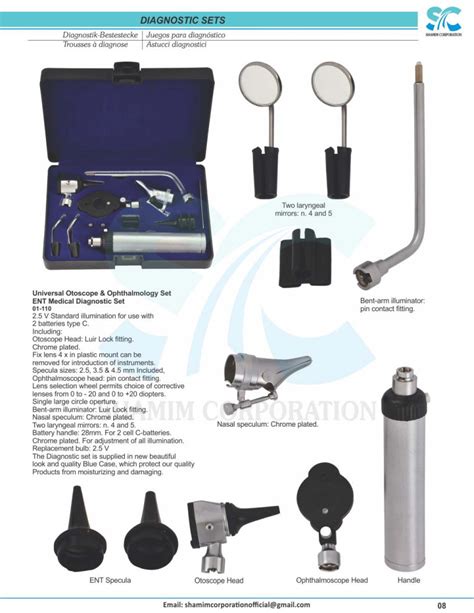 Diagnostic Instruments Welcome To Shamim Corporation