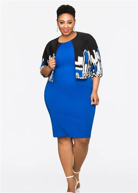 2 Piece Sheath Dress With Jacket 2 Piece Sheath Dress With Jacket Plus Size Outfits Womens