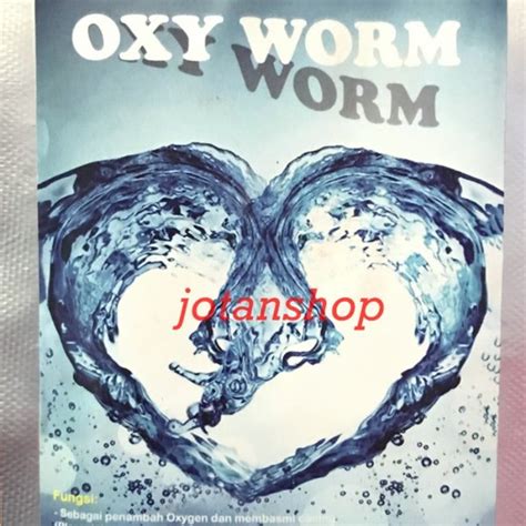 Jual Oxy Worm Oxyworm Obat Pembasmi Anti Parasit Cacing Planaria