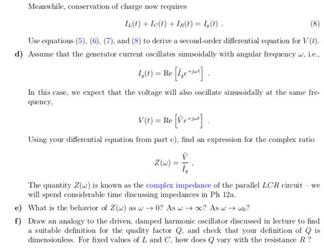 Figure 2 A Parallel Lcr Circuit Consists Of An