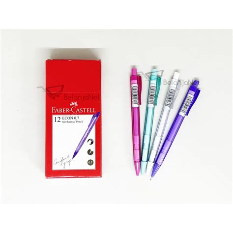 Jual Pensil Mekanik Faber Castell Grip Econ Mm Shopee Indonesia