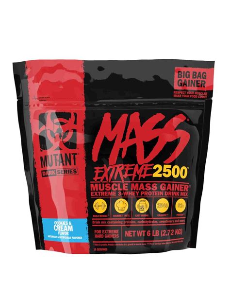 Mutant Mass Libras Dasha Fitness Tienda De Suplementos Y