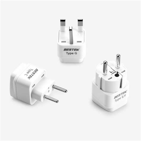 Amazon BESTEK UK Travel Plug Adapter Set Grounded Universal Power