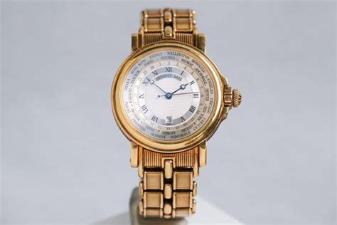 BREGUET Marine “Hora Mundi” World Time Full 18K Gold | Siam Watch Club