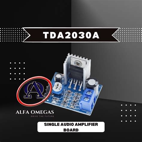 Jual Tda A Mono V W Tda Single Audio Amplifier Board