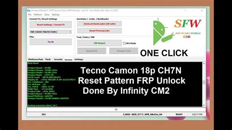 Tecno Camon P Ch N Frp Unlock Cm