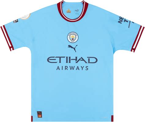 2022 23 Manchester City Player Issue Home Shirt As New M