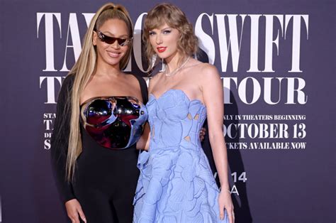 Taylor Swift Thanks Beyoncé for Supporting Her at Eras Tour Premiere