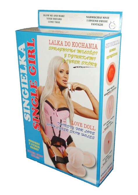 DMUCHANA LALKA SINGIELKA SEX DOLL PREZENT WIECZÓR 10743153479