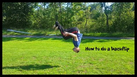 Learn How To Backflip In 2 Minutesbackflip Tutorialby Infinite