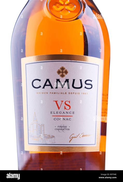 Poznan Pol Sep 27 2018 Bottle Of Camus Cognac A Brand Founded By