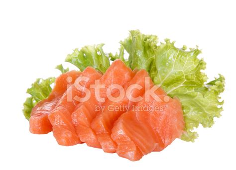 Salmon Sashimi Isolated Stock Photo | Royalty-Free | FreeImages