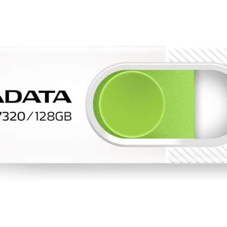 Pendrive Adata Uv Gb Gen Blanco Y Verde Lemau