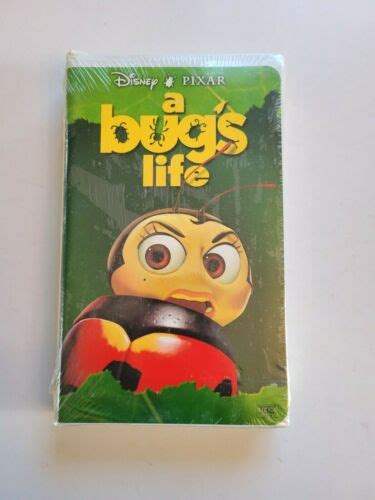 Disney Pixar A Bugs Life Vhs Video Tape Francis Ladybug Vtg