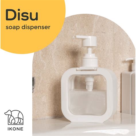 Jual Ikonedisu Soap Dispenser Botol Refill Sabun Cair Cuci Tangan