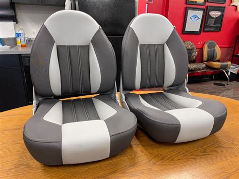 Boat Seats Tempress Probax Charcoal Gray Seats Pair Made In Usa