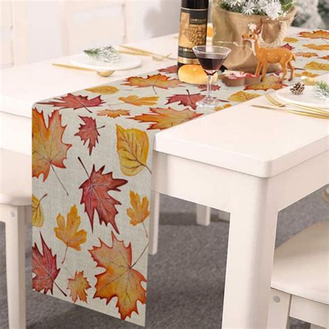 10 Beautiful Thanksgiving Table Runner Ideas