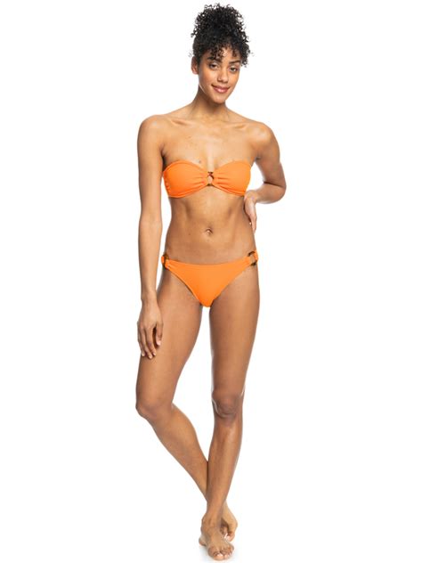 Color Jam Bandeau Bikini Top For Women Roxy