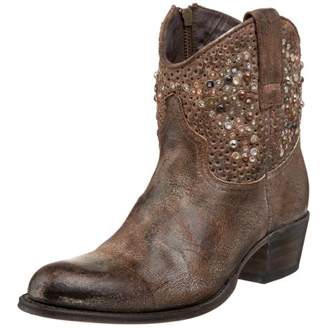 Frye Womens Deborah Studded Ankle Boot Grey 65 M Us Frye 77861