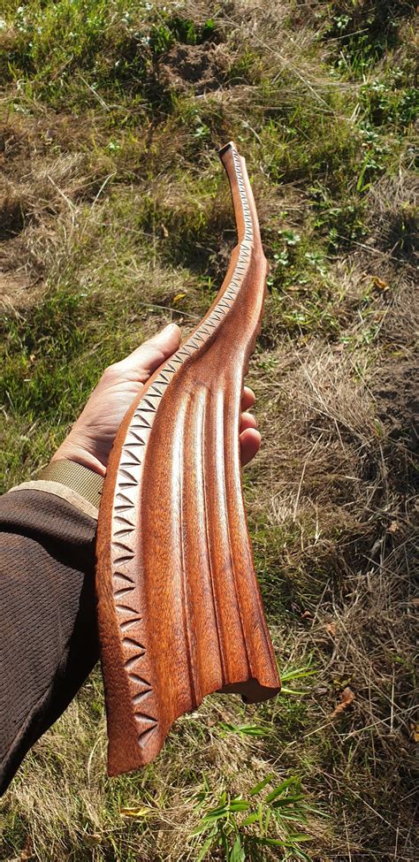 Very Beautiful Tribal Gunstock Entirely Carved In Solid Iroko Etsy