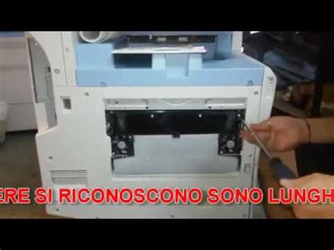 Sostituire Recupero Toner Vaschetta 2 Ricoh Mpc 2050 2051 YouTube