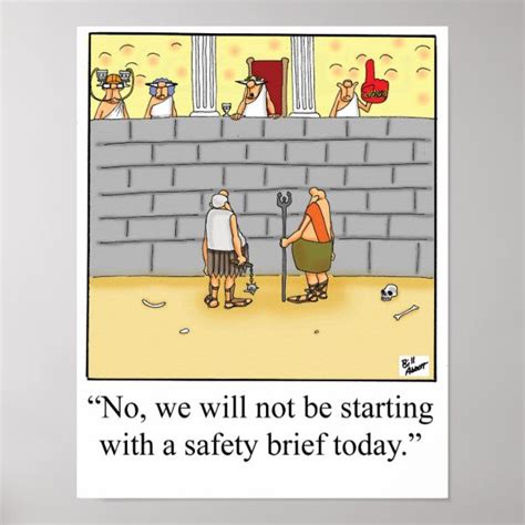 Funny Safety Posters & Prints | Zazzle