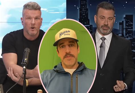 Aaron Rodgers Kicked Off Pat Mcafee Show After Jimmy Kimmel Feud