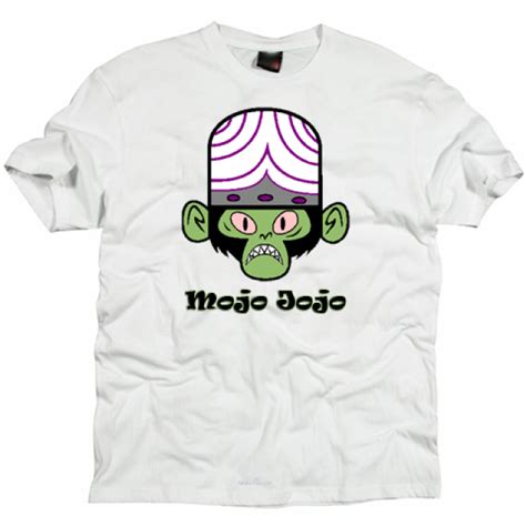 Mojo Jojo Powerpuff Girls Cartoon T Shirt Powerpuff Mojo Jojo